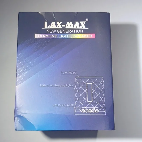 Lax-Max Bluetooth Speaker NWT - Picture 3 of 14
